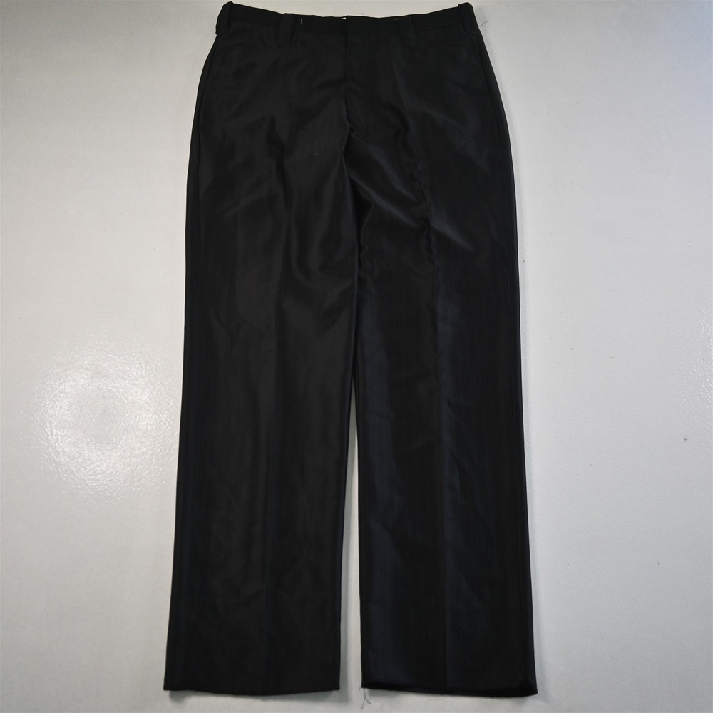 Patrini 38x32‎ Black Striped Western Bootcut Pearl Snap Mens Pants